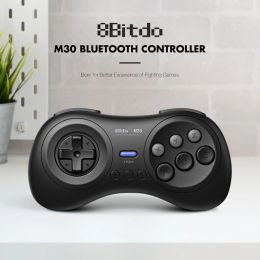 Gamepads 8BitDo M30 Gamepad Wireless Game Controller With Joystick For Raspberry PI 3B+ 4B Android TV Box macOS NS Switch PC Joypad