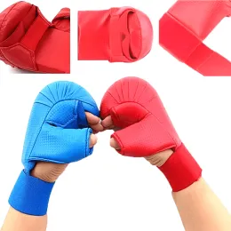 Safety Adults Kids Karate Gloves Children Taekwondo Protector Pads Boxing Gloves Kickboxing WKF karate gloves Training Equipments