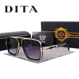 DITA Designer Sunglasses di sunglasses man Flight Classic Fashion Too glasses Goggles Outdoor Beach Business Leisure Tita Mens and Womens Driving Glasses