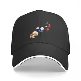 Ball Caps Olimar Pikmin Game Sunprotection Cap Sun Visor Hip Hop Cowboy Hat Peaked Hats