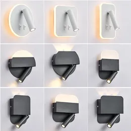 Wall Lamp LED Indoor Reading AC85-265V 9 Types Modern Minimalist Embedded With High Quality 3 Years Warranties