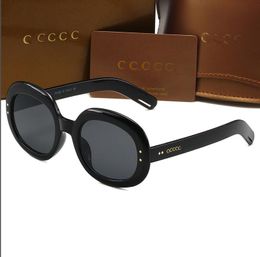 Luxury Designer Retro Sunglasses GG Women Men Classic Brand Eyewear Big Frame Sun Glasses Woman With Box 0497