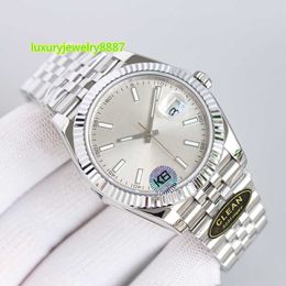 1 1 Top quality 41mm 126334 Date 3235 Movement Jubilee Watch Strap Luxury C Clean Factory 904L Mechanical Watch For Men