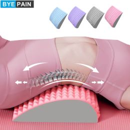 Products Magnetotherapy Multilevel Adjustable Back Massager Stretcher Waist Neck Foot Fiess Lumbar Cervical Spine Support Pain Relief