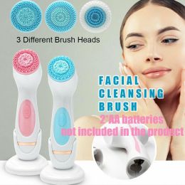 Devices Electric Facial Cleansing Instrument Silicone Face Cleansing Brush Deep Cleaning Pore Cleaner Face Massage Skin Care Tool