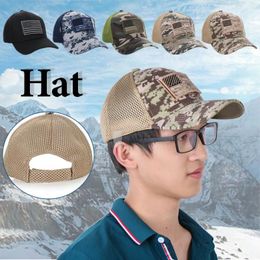 Berets Sport Hiking Cap Trucker Hat Fisherman's Sun Protection Neck Face Peaked Baseball American Flag Fishing