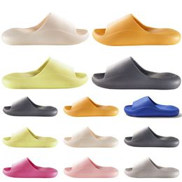 Style34 Men Women Slippers Summer Slides Designer Sandals Classic Soft Beach Waterproof Green Pink Red Yellow Orange Blue Grey Mens Slipper Sandal Slide