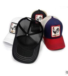 fashion women man baseball cap with hiphop street fashion personality high quality style animal rooster hat A minimum of 1005817607