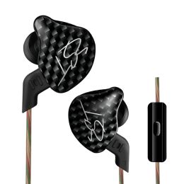 Headphones Newest KZ ZST Inear Earphone HIFI DIY Earbuds Bass Auriculares Original Kz Earphone 3.5MM Stereo Wired Headset With Microphone