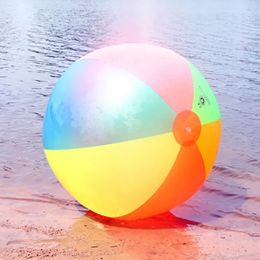 Summer Kids Adult Super Big PVC Inflatable Ball Giant Air Beach Swimming Pool Outdoor Roll r Sport Play Game 240223