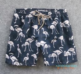 vilebrequin Beach short bermuda men039s sports quick drying shorts surfing pants Flamingo loose straight swimming trunks2519836