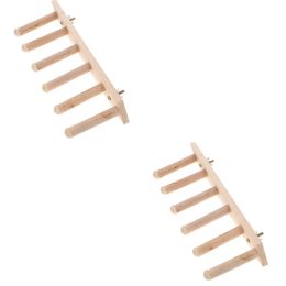 Scratchers 2 Pack Cat Wall Steps Wall Mounted Cat Furniture Wall Stairs Cat Wall Platform Cat Stand Wood Cat Perch Wooden Cat Wall Shelves