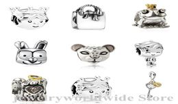 Alloy Charm Bead 925 Silver Plated Fashion Women Jewellery Stunning Design European Style Fit For Pan 3mm Chain Bracelet Necklace5539522