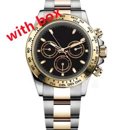 Waterproof men watch cosmograph luxury tona watches retro famous all subdials work date clock popular 116506 116509 wristwatch for gentleman present xb04 B4