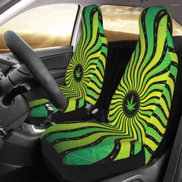 Car Seat Covers Sacred Geometry Mandala Cover Custom Printing Universal Front Protector Accessories Cushion Set