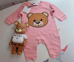 19 Style Infant Newborn Baby Rompers Overalls Cotton Clothes Teddy Bear Chirtsmas Costume Jumpsuit Kids Bodysuit Babies Outfit Rom7876689