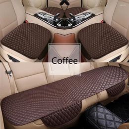 Car Seat Covers Flash Mat Universal Leather Cover For Dacia Sandero Duster Logan Cushion Interior Accessories