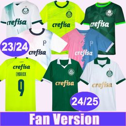 23 24 Palmeiras RONY DUDU Mens Soccer Jerseys BRENO LOPES R.VEIGA 24 25 G. GOMEZ MARCOS ROCHA ENDRICK Home Away 3rd And Special editions Football Shirts