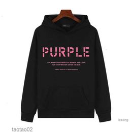 Purple Brand Hoody Designer Hoodies Women Men Coat Fashion Streetwear Sweatshirts Tops Clothing High Street Pullover 2024 Spring V9cj3sbv