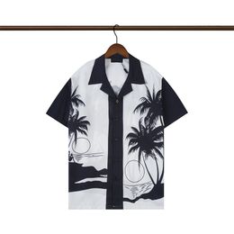Designer Shirt 24ss Mens Button Up Shirts print bowling shirt Hawaii Floral Casual Shirts Men Slim Fit Short Sleeve Dress Hawaiian t-shirt M-3XL 12