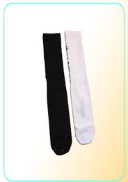 Hip Hop OFF Streetwear White Crew Socks Men Skateboard Street Style Harajuku Cotton Skater Sport Socket Drop Men039s 2pairs 4PC7348143