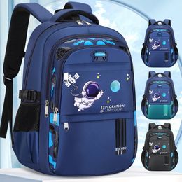 Kids Backpack Children School Bags for Boys Astronaut School Backpack Waterproof Primary Book Bag Mochila Infantil 240227