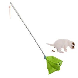 Diapers Pet Dog Long Handle Pet Pooper Scooper Foldable Dog Pee Catcher Urine Stick multifunctional Pet Supplies Waste Cleaning Tool