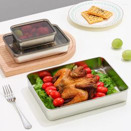 Storage Bottles Bacon Preservation Container Food With Lid Stainless Steel Refrigerator Cheese Elevated Base Deli