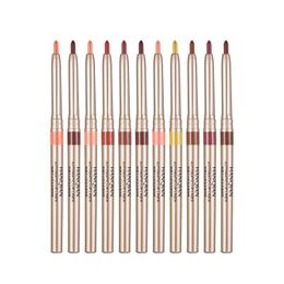 Lip Pencils Matic Rotating Lip Liner Lipstick Pen Waterproof Long-Lasting Matte Female Hook Line Pencil Makeup Cosmetics Drop Delivery Dhq1C