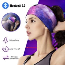 Headphone/Headset Bluetooth 5.2 Sleeping Headphones Sports Headband Sweatproof Wireless Sleep Eye Mask Music Headset Support Handfree/Timed off