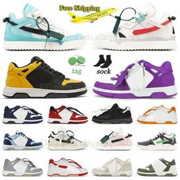 Free Shipping Designer Offes Casual Shoes Out Of Office Sneakers Platform Rubber Sole OOO Low Top Loafers Mens Womens Platform Mid Top Outdoor Trainers Jogging shoes