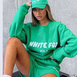 Women Tracksuits Two Pieces Set Designer 2024 New Fashion Street Trend Letter English Printed Sweater Pants Sweater Set 5 Colours