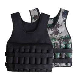Equipment Maximum 20KG Weighted Vest Adjustable Fitness Weight Training Vest Soft and Comfortable CamouflageTraining Waistcoat Wholesale