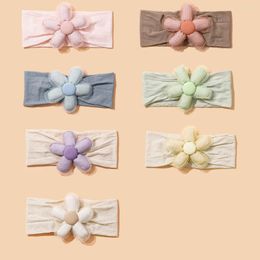 Hair Accessories Korean Baby Headband Accessory Born Flowers Headbands Girls Jewellery Children Pographed Pos