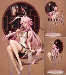 Houkai 3rd Sakura Yae China DrVer PVC Figure Houkai 3rd Sakura Yae Anime Figure Sexy Girl Toys 30cm X05268989190