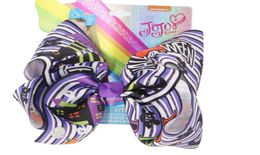 10pcs JOJO SWIA Hair Bows 8 inch large Halloween Bows Clips Boutique Alligator clip H Grosgrain Ribbon Accessories For Girls Baby57602423