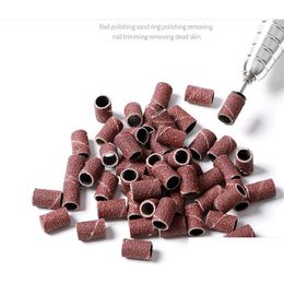 Nail Drill Accessories Wholesale- 100 Pcs 8010 Sanding Band Hine Replacement Bits Pedicure 1L17 2Pg6 8Lio Drop Delivery Health Bea Dhr6O