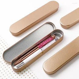 Pcs/set Fountain Pen Box Metal Pencil Case School Stationery Kids Student Cute Multifunction Storage Gift Custom Logo Name