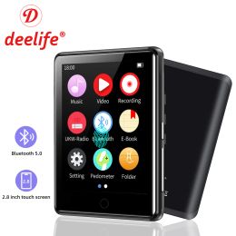 Player Deelife Mp3 Touch Player for Running With Bluetooth 5.0 Screen Lossless Hifi Music Recorder Support FM Radio