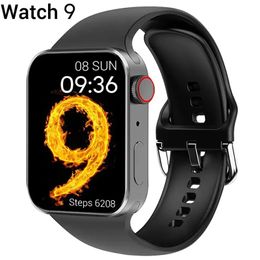 Smart Watch Series 9 8 45mm 2.1" Men Women Watch Bluetooth Call Bracelet Wristband Wireless Charging Fitness Tracker Sport Smartwatch IWO For Android IOS Watches 848DD