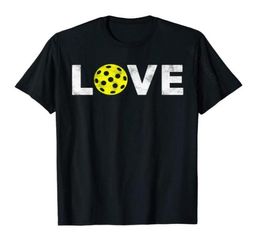 Men039s TShirts Pickleball Love Gift Shirt For Men Women Boys Or Girls Cotton Tops Tees Fitness Tight T Shirts Normal Design9768344