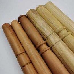 Arts Wooden Tai Chi Ruler Roll Stick Solid Wood Tai Chi Stick Creative Wood Exercise Equipment