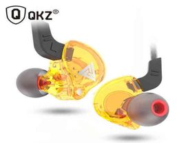 QKZ AK6 sports headset in ear remote control with MAC subwoofer mobile phone headset magic sound7764258