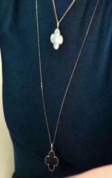 Paris Sweater chain necklace design women love expend glory riches V party long necklaces 1906 Mother of Pearl ins Jewellery6886278