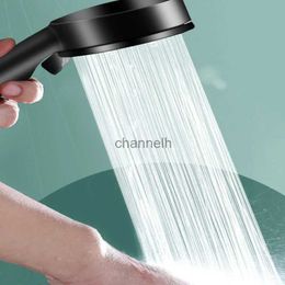 Bathroom Shower Heads Head High Pressure Water Saving Mixer One-Key Stop Massage Faucet Accessories YQ240228