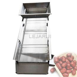 220v Mesh Food Vibrating Sieve Machine Shake Deck Screener Impurities Remover Large Granular Material Screening Maker