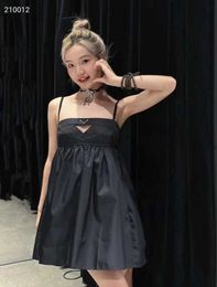 Basic & Casual Dresses Designer brand The new black design of summer is a small audience of subtle spice girl style hollow out slimming halter dress 1X48