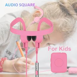 Players Kids Bone Conduction Earphone Bluetooth 5.0 Wireless 3.5 Audio Jack Headphones 8GB Memory MP3 Player Headset for Learning