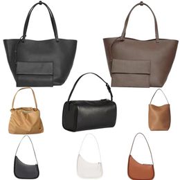 Дизайнерская сумка-тоут, сумка через плечо для мужчин и женщин, сумка на полмесяца, сумка-ведро, кожаная дорожная сумка-клатч через плечо