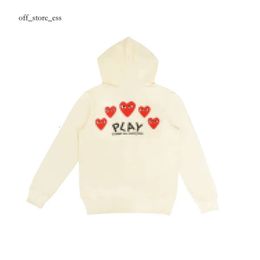 Women's Hoodies & Sweatshirts Play Commes Jumpers Des Garcons Letter Pullover Red Heart Hoodie Commes Hoodie Garcons Hoodie Eyes Red Heart Hoodie MVUW OYQP 926